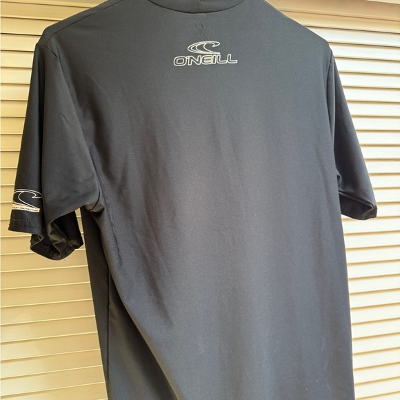 Men’s O'Neill Black Short Sleeve Tee Classic Crew Neck XL SLIM Swirt - Picture 7 of 9
